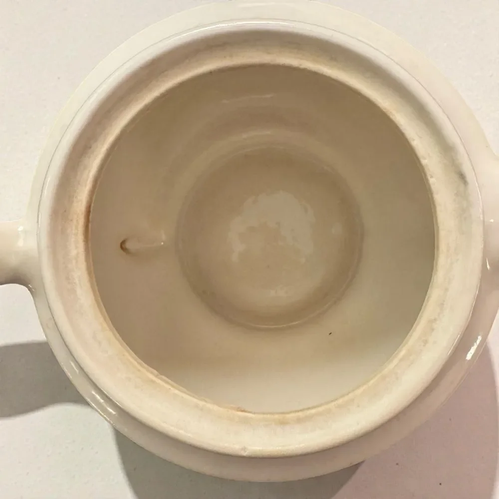 Vintage Porcilier Colonial Cabin Teapot